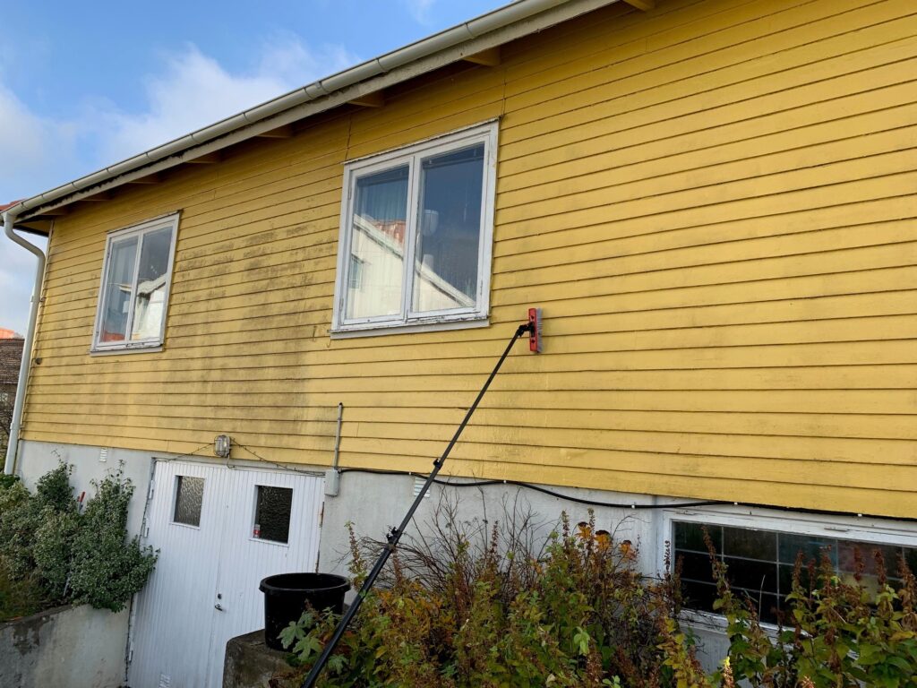 Fasadtvätt i Uddevalla utförd av Bohusrent